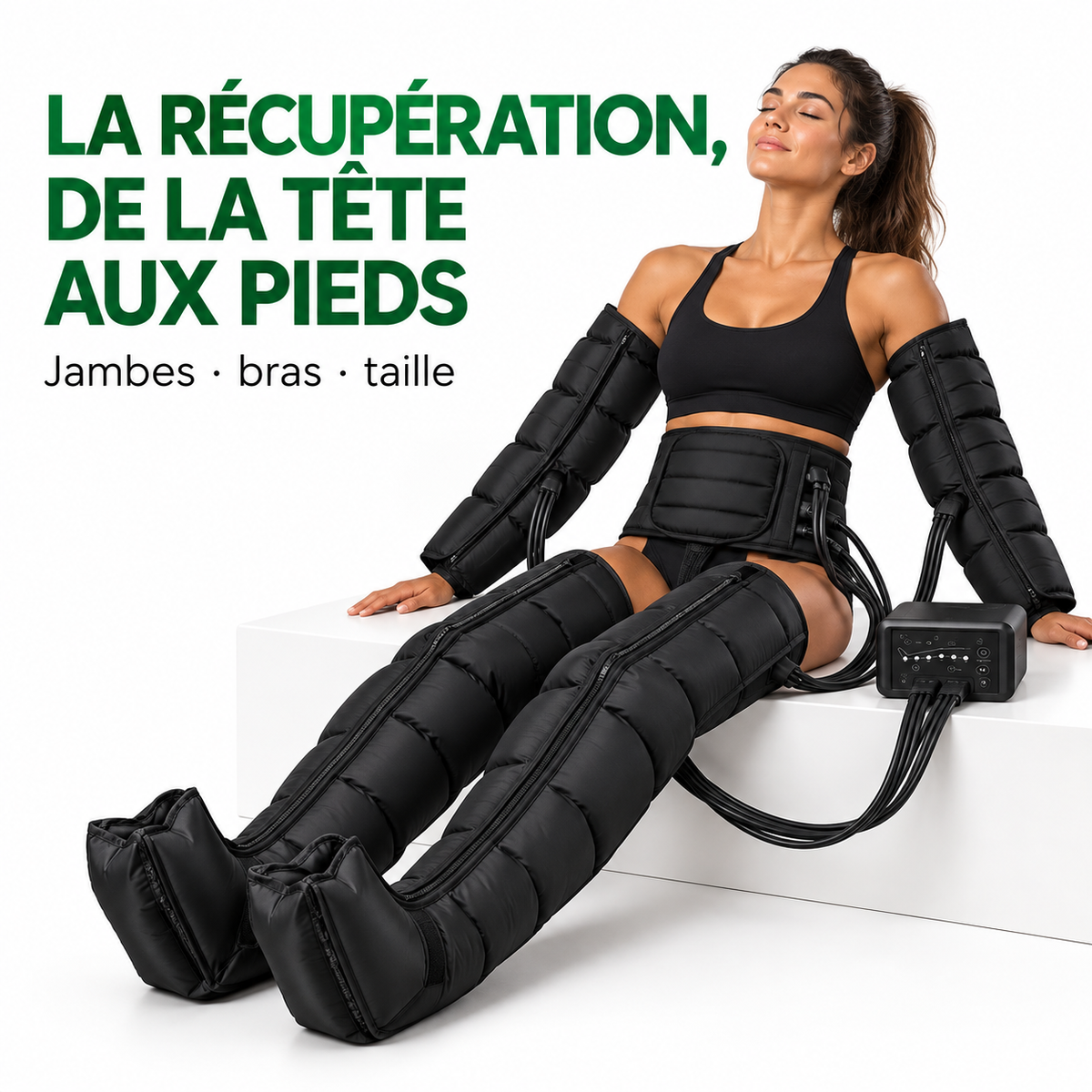 Kit de pressothérapie Bienora porté